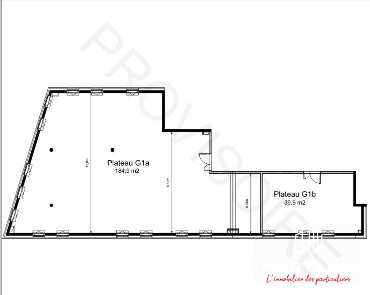Exclusivité Vendargues local d'activité de 39.9 m²