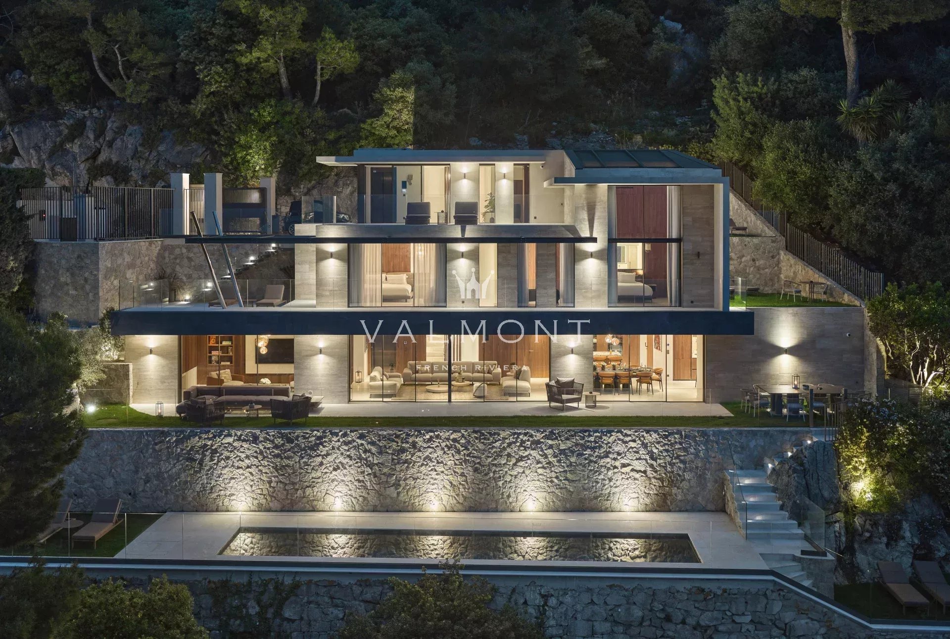 VILLA NEUVE D'EXCEPTION DOMINANT SAINT JEAN CAP FERRAT - Photo 1