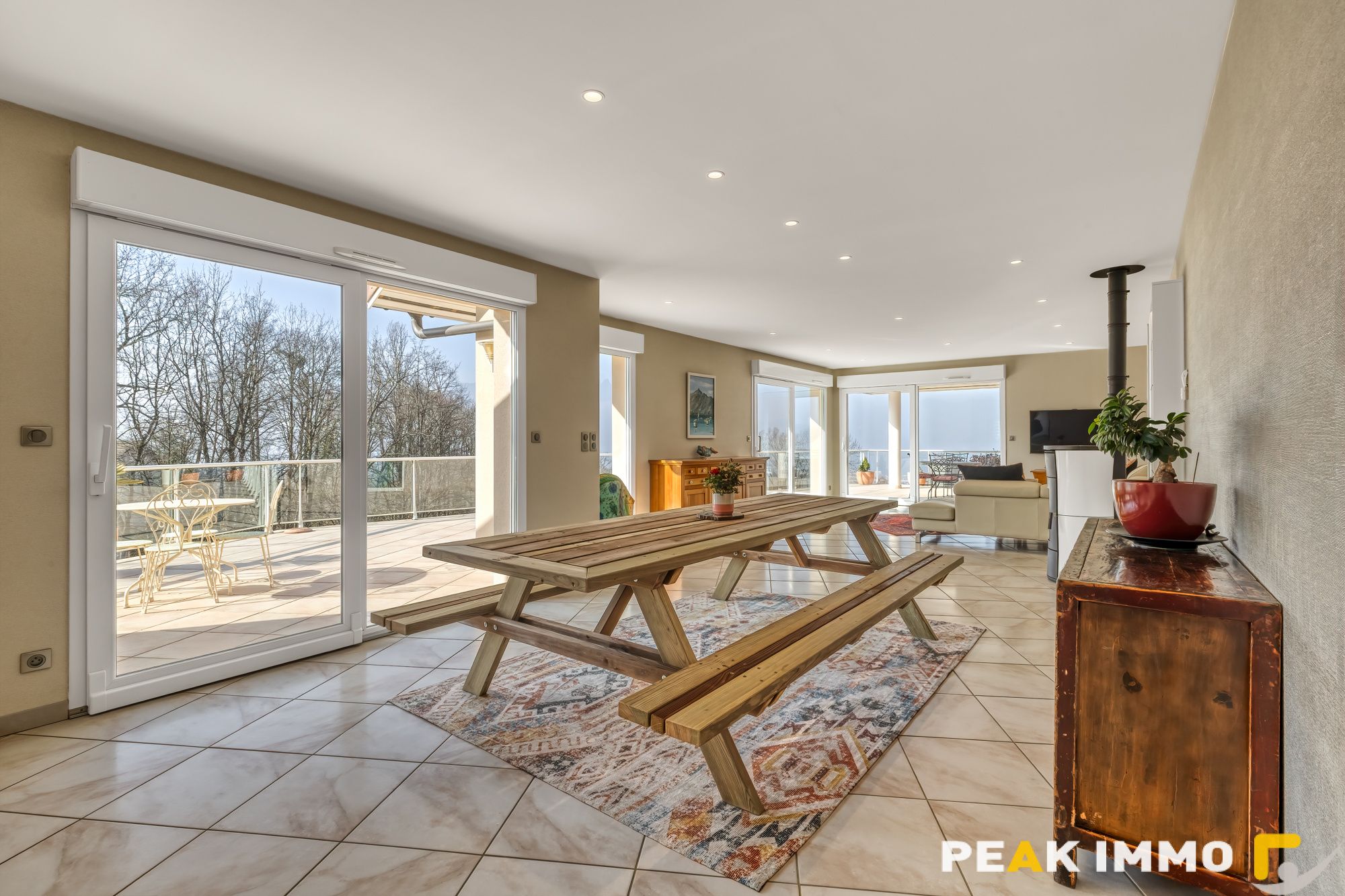 Pugny-Chatenod - Maison vue lac 190 m2 - Première hauteur d'